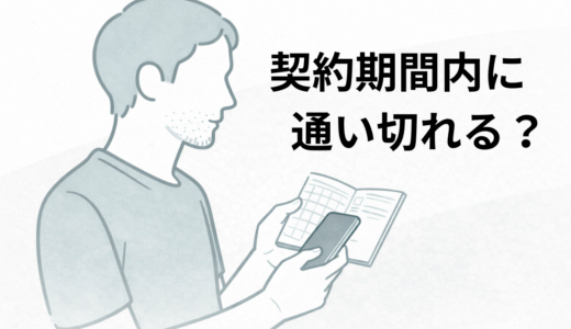 契約期間内に通い切れる？医療脱毛の予約とスケジュールの現実
